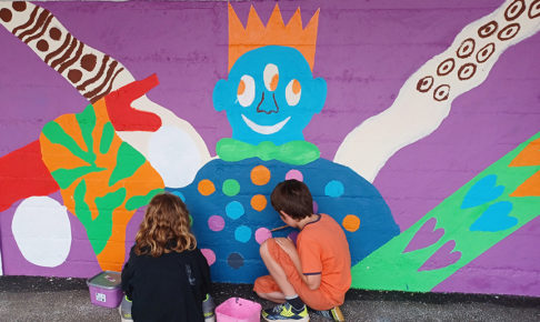 MOSAÏQUE ET PEINTURE MURALE